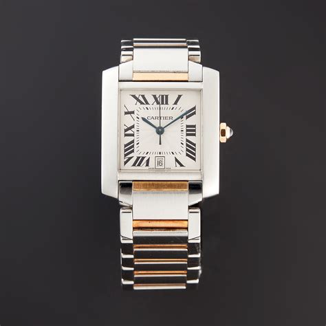 used cartier tank francaise